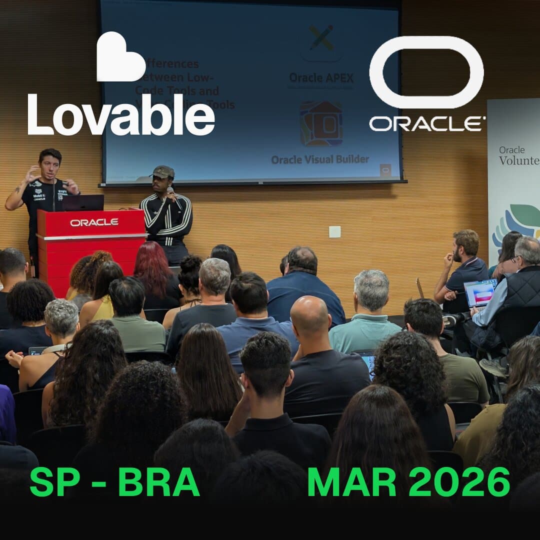 Lovable and Oracle event in Brazil